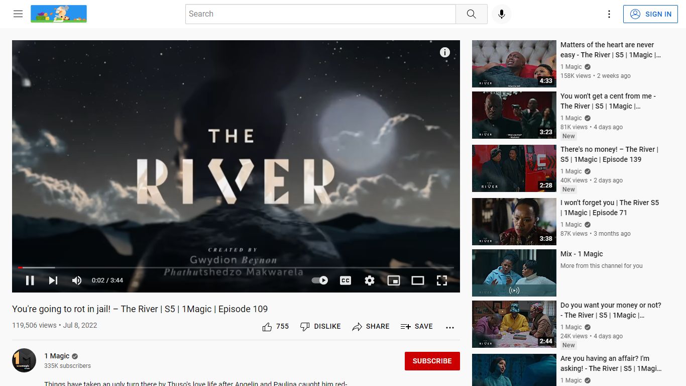 You're going to rot in jail! – The River | S5 | 1Magic | Episode 109